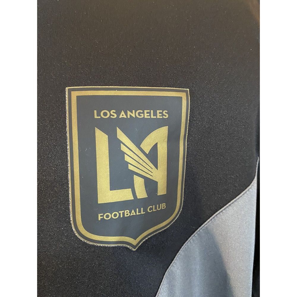 Men's Fanatics Black/Gray LAFC Striker V-Neck T-Shirt - Picture 3 of 14
